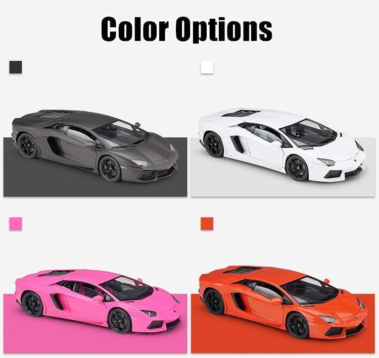 Welly - 1:18 Lamborghini Aventador LP700-4 Alloy Model Car - inshobby.com