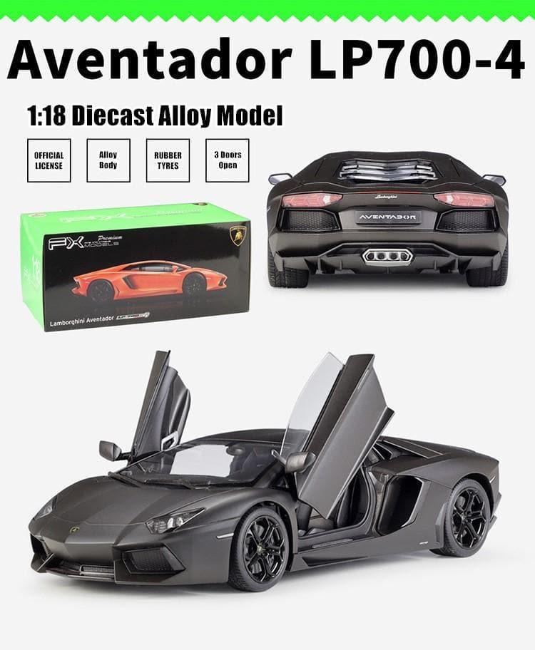 Welly - 1:18 Lamborghini Aventador LP700-4 Alloy Model Car - inshobby.com