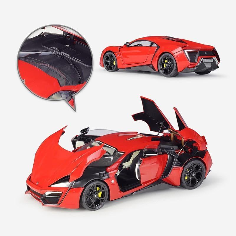 Welly - 1:18 Lykan Hypersport Alloy Model Car - inshobby.com