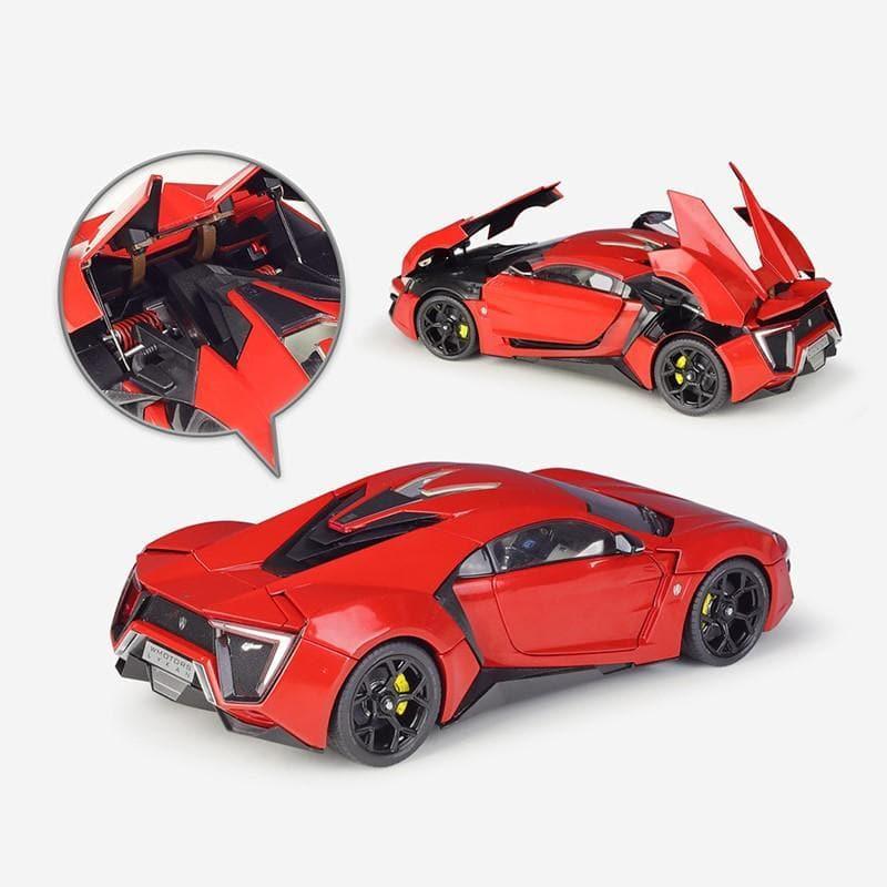 Welly - 1:18 Lykan Hypersport Alloy Model Car - inshobby.com