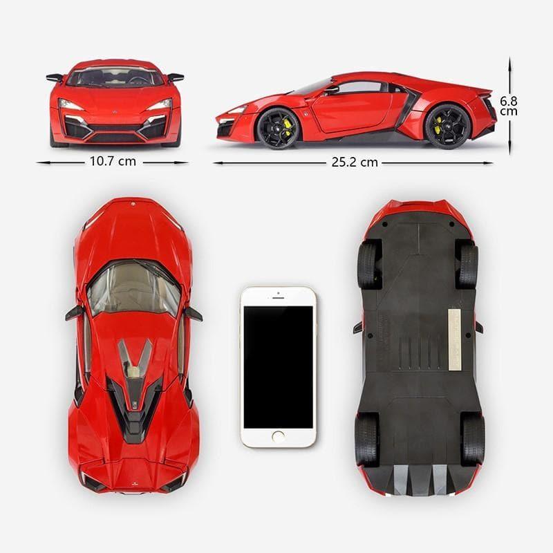 Welly - 1:18 Lykan Hypersport Alloy Model Car - inshobby.com