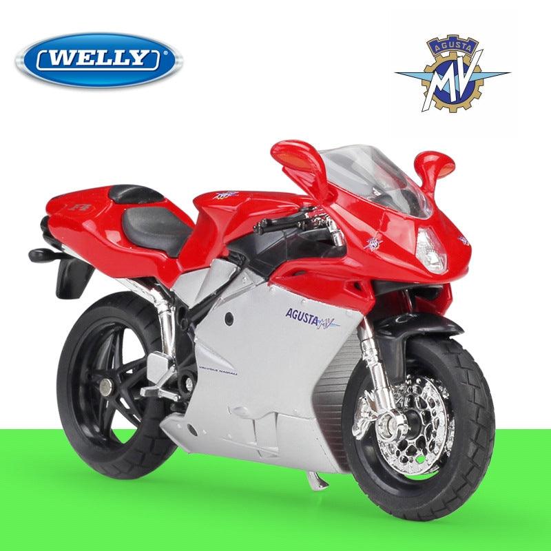 Welly - 1:18 MV Agusta F4S Motorcycle Alloy Model Car - inshobby.com