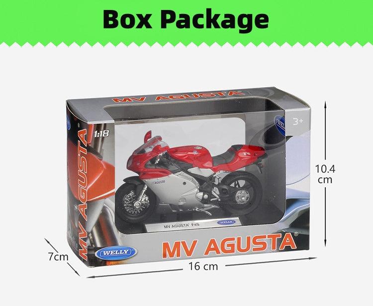 Welly - 1:18 MV Agusta F4S Motorcycle Alloy Model Car - inshobby.com