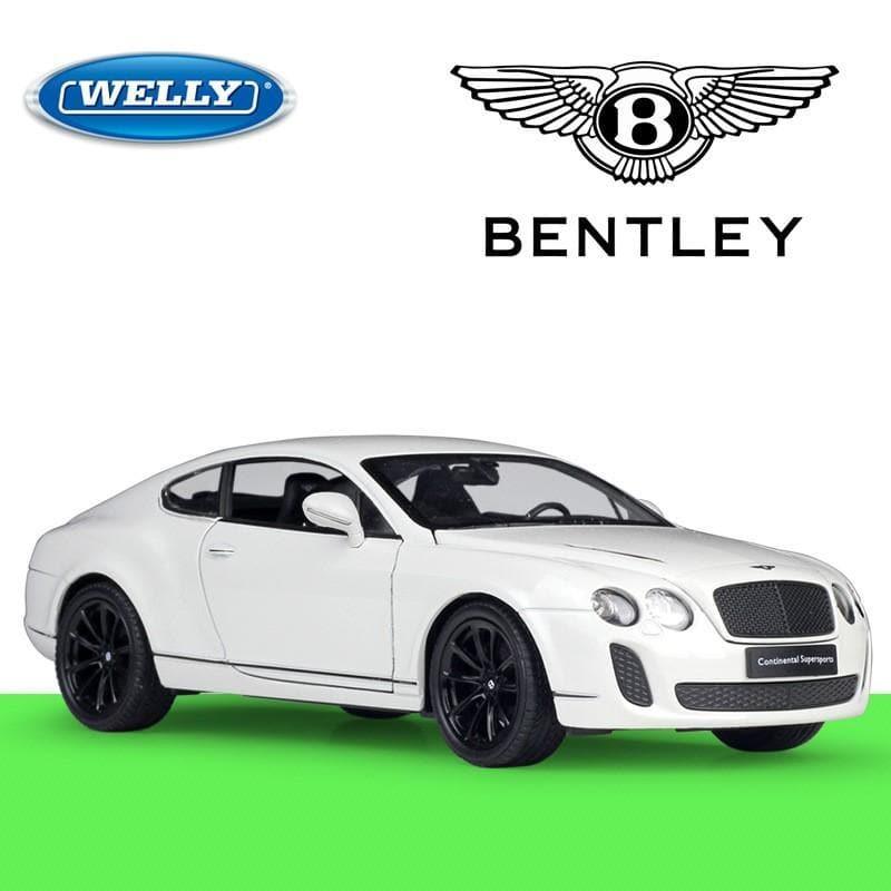 Welly - 1:24 Bentley Continental Supersports Alloy Model Car