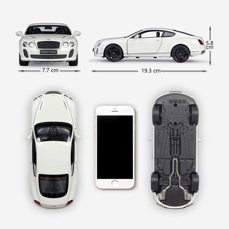 Welly - 1:24 Bentley Continental Supersports Alloy Model Car