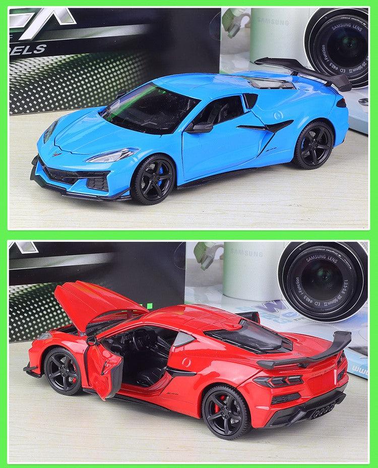 Welly - 1:24 Chevrolet Corvette Z06 2023 Alloy Model Car - inshobby.com