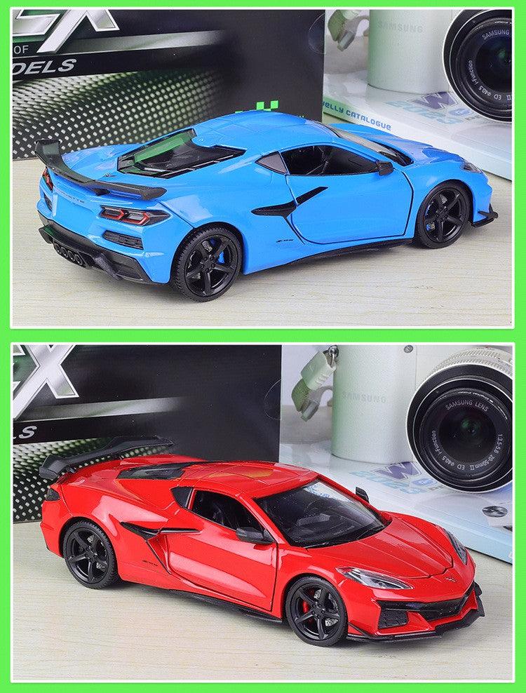 Welly - 1:24 Chevrolet Corvette Z06 2023 Alloy Model Car - inshobby.com