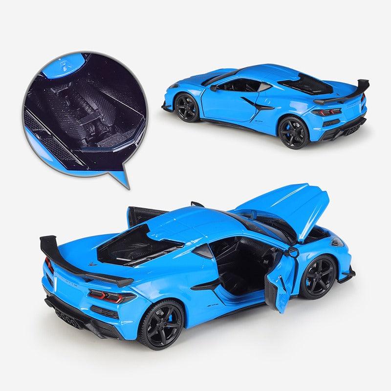 Welly - 1:24 Chevrolet Corvette Z06 2023 Alloy Model Car - inshobby.com