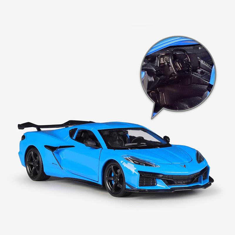 Welly - 1:24 Chevrolet Corvette Z06 2023 Alloy Model Car - inshobby.com