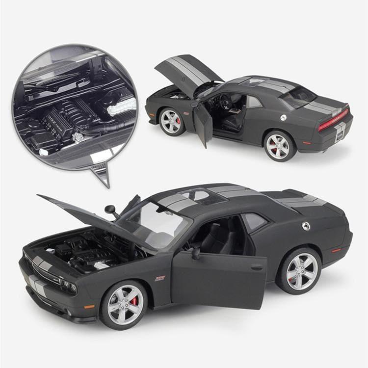 Welly - 1:24 Dodge 2012 Challenger SRT Alloy Model Car - inshobby.com