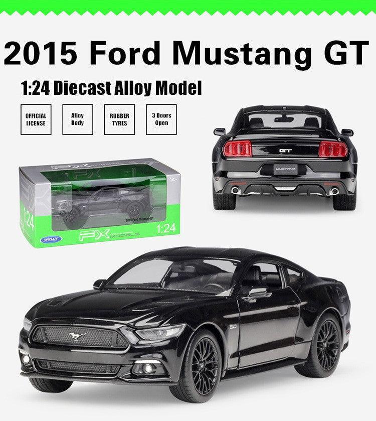 Welly - 1:24 Ford 2015 Mustang GT Alloy Model Car