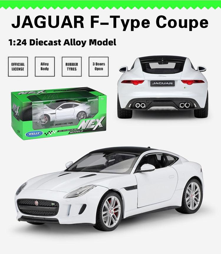 Welly - 1:24 Jaguar F-Type Coupe Alloy Model Car - inshobby.com