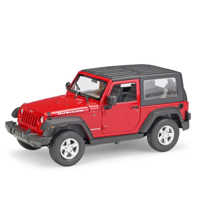 Welly - 1:24 Jeep Wrangler 2007 Alloy Model Car - inshobby.com