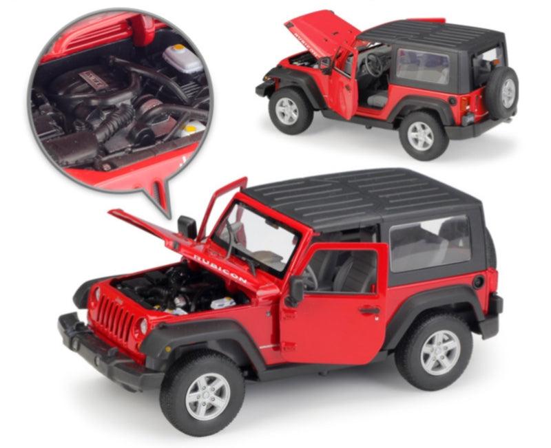 Welly - 1:24 Jeep Wrangler 2007 Alloy Model Car - inshobby.com