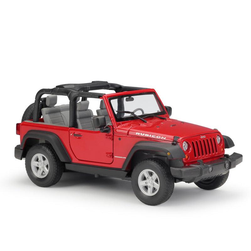 Welly - 1:24 Jeep Wrangler 2007 Alloy Model Car - inshobby.com