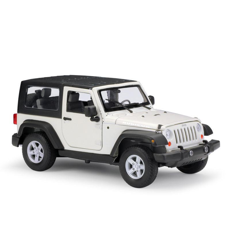 Welly - 1:24 Jeep Wrangler 2007 Alloy Model Car - inshobby.com
