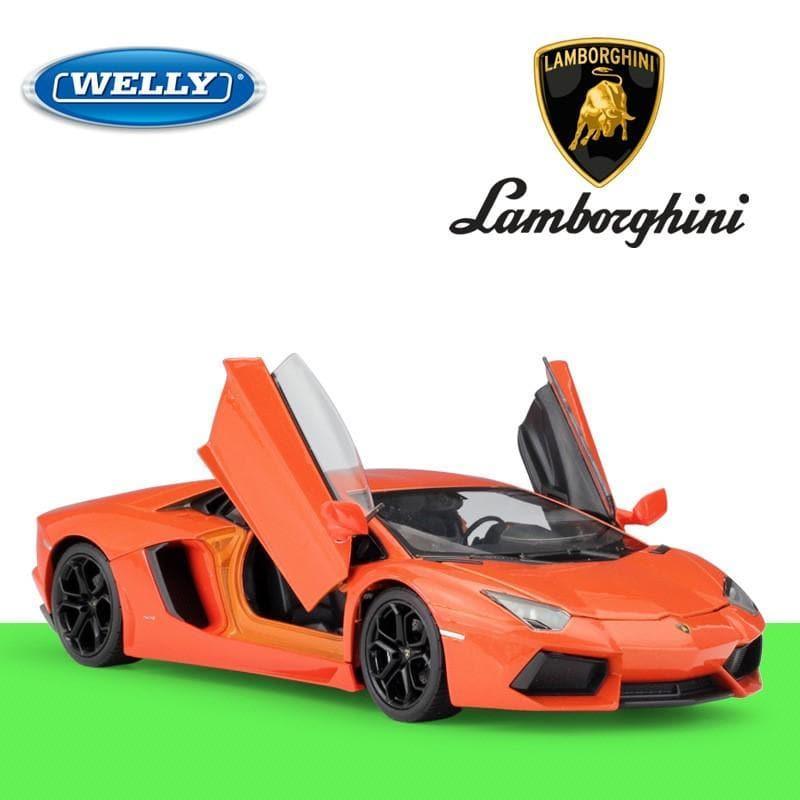 Welly - 1:24 Lamborghini Aventador LP700-4 Alloy Model Car