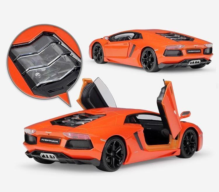 Welly - 1:24 Lamborghini Aventador LP700-4 Alloy Model Car