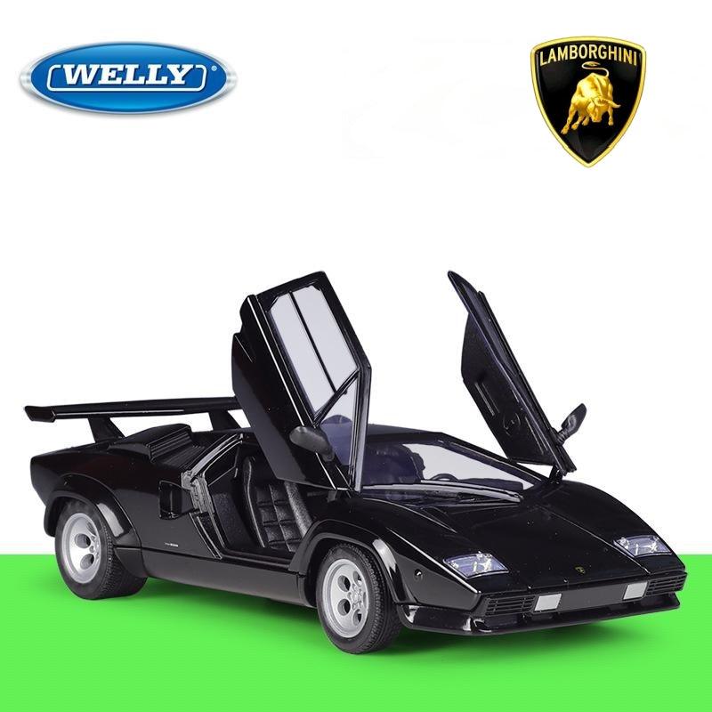 Welly - 1:24 Lamborghini Countach LP5000S Alloy Model Car - inshobby.com