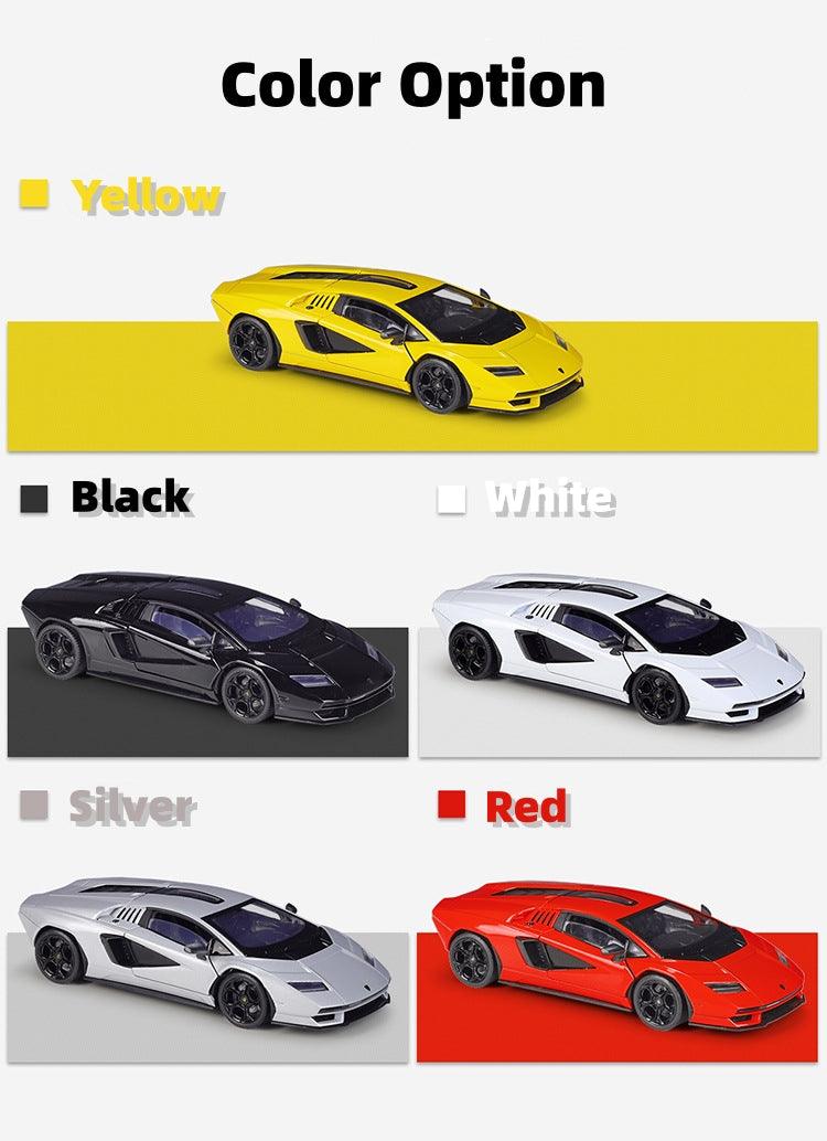 Welly - 1:24 Lamborghini Countach LPI 800-4 Alloy Model Car - inshobby.com