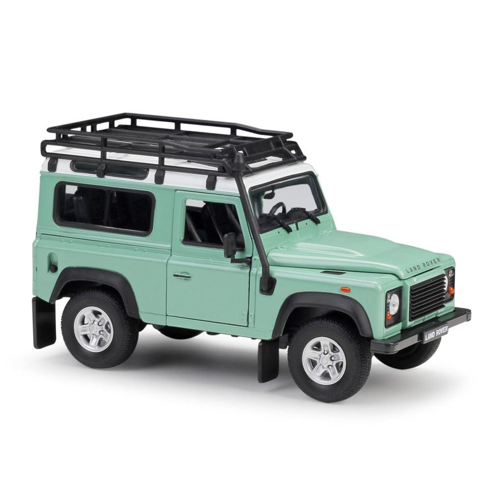 Welly - 1:24 Land Rover Range Rover Defender Alloy Model Car - inshobby.com