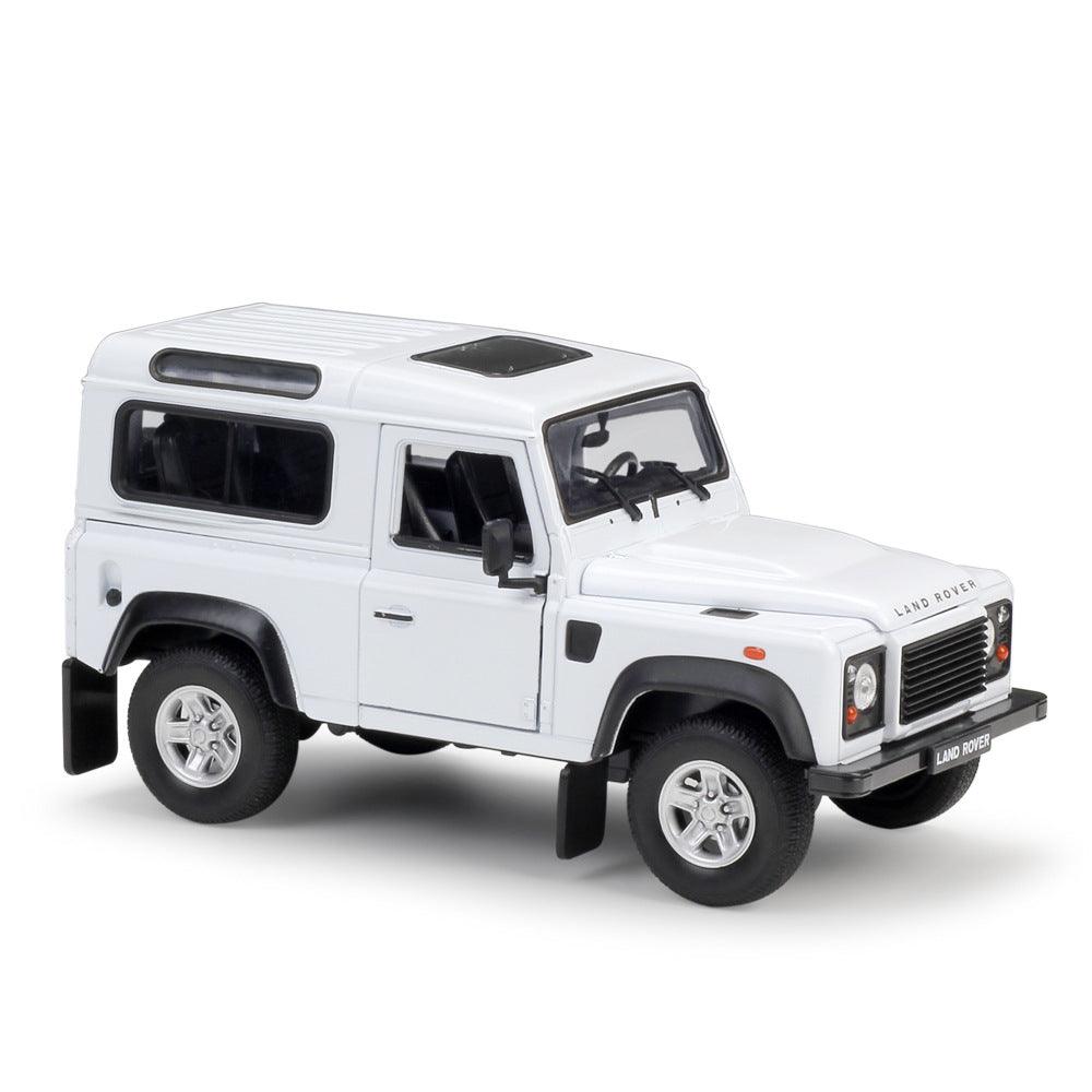 Welly - 1:24 Land Rover Range Rover Defender Alloy Model Car - inshobby.com