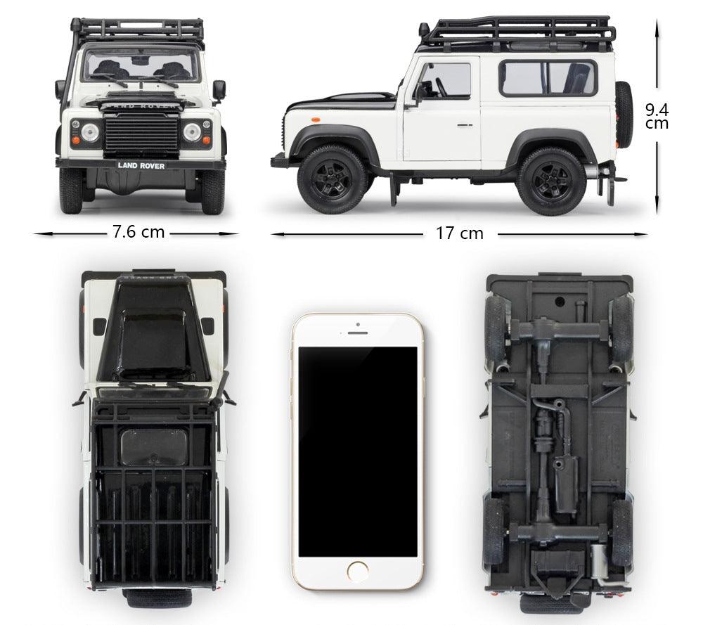 Welly - 1:24 Land Rover Range Rover Defender Alloy Model Car - inshobby.com