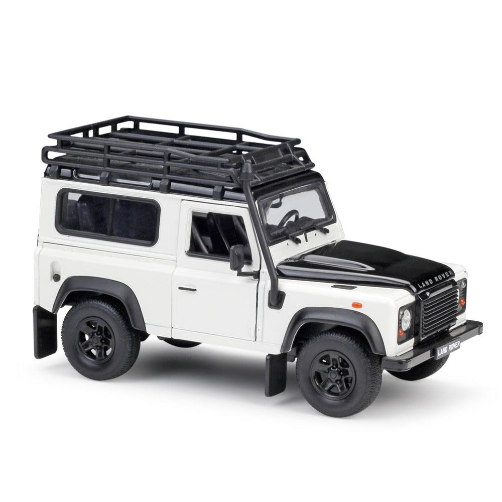 Welly - 1:24 Land Rover Range Rover Defender Alloy Model Car - inshobby.com