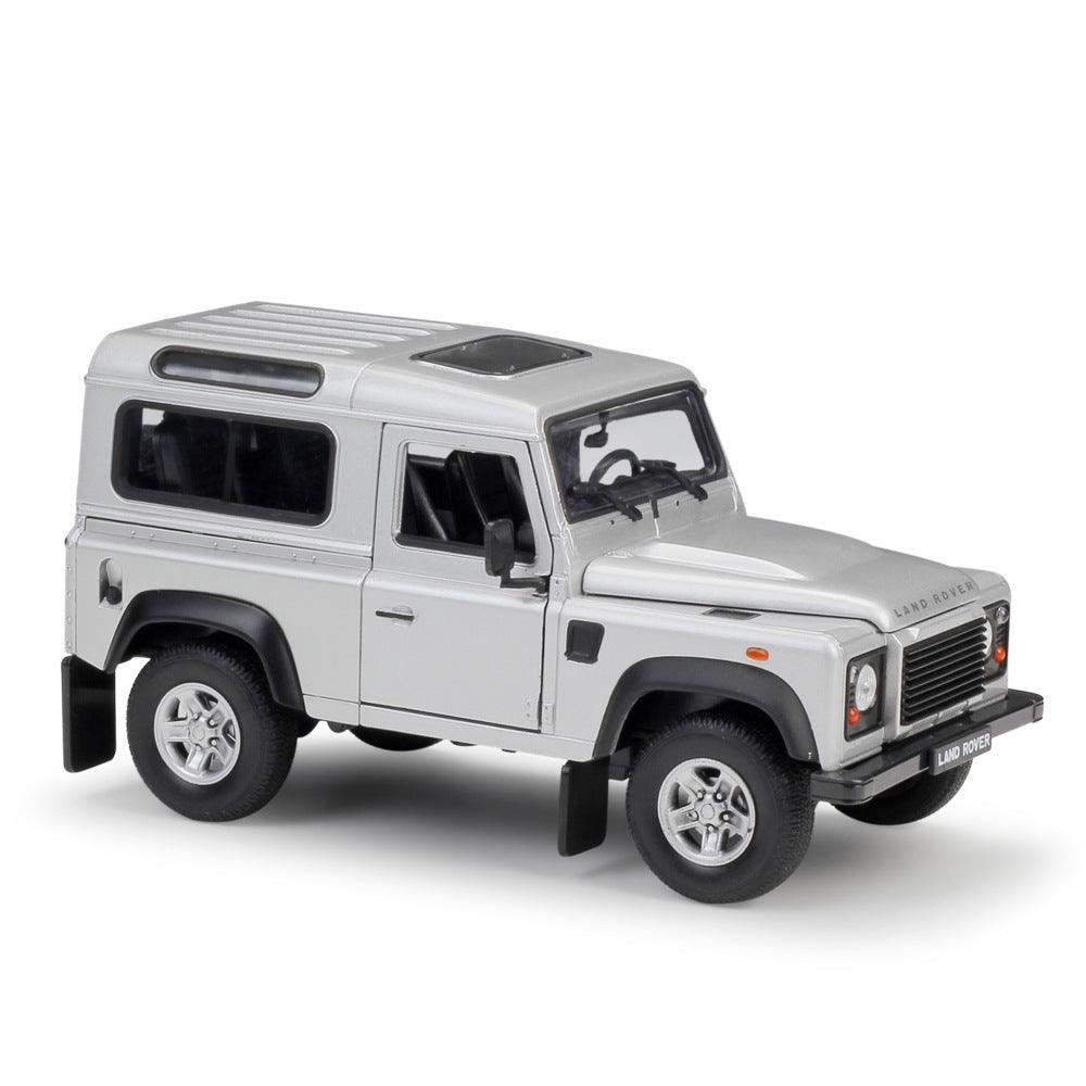 Welly - 1:24 Land Rover Range Rover Defender Alloy Model Car - inshobby.com