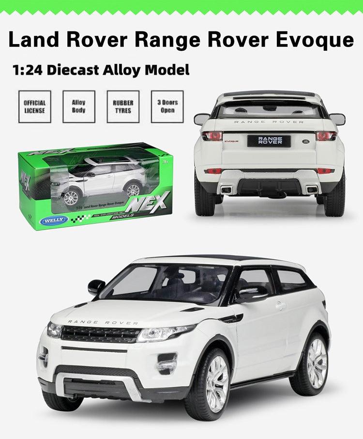 Welly - 1:24 Land Rover Range Rover Evoque Alloy Model Car - inshobby.com