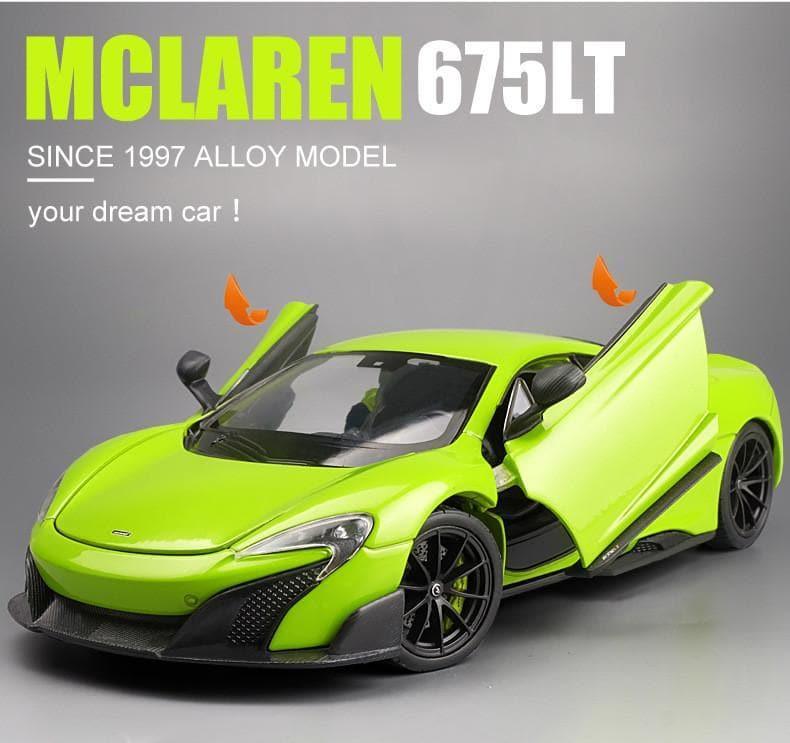 Welly - 1:24 McLaren 675LT Alloy Model Car
