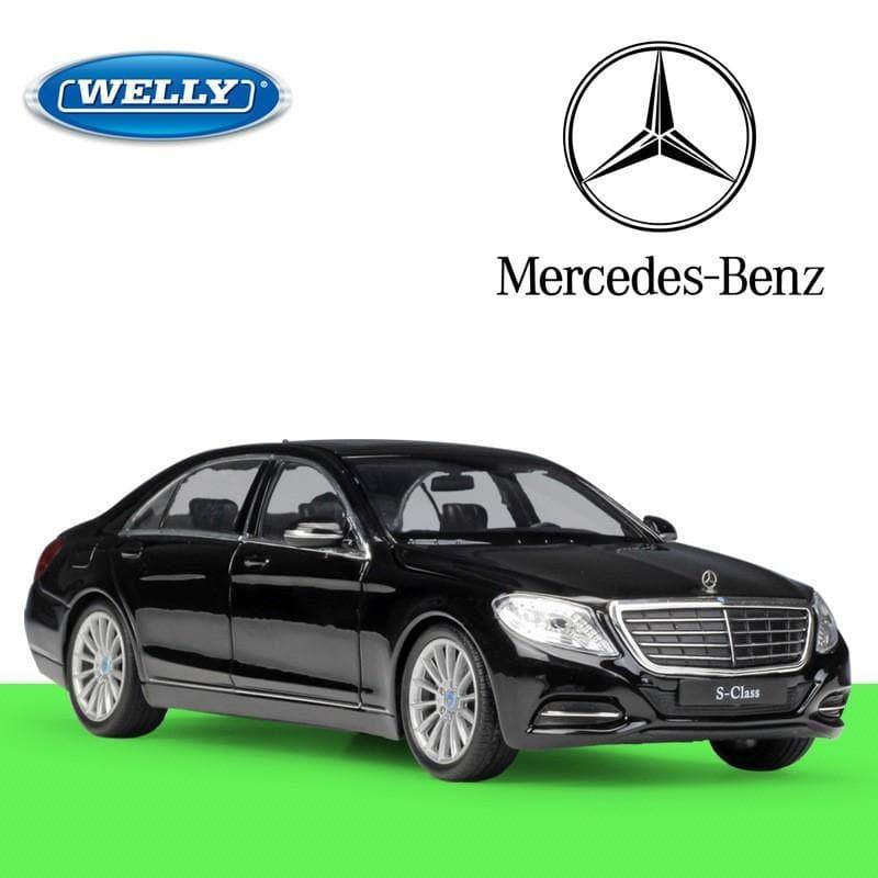 Welly - 1:24 Mercedes Benz S-Class Alloy Model Car