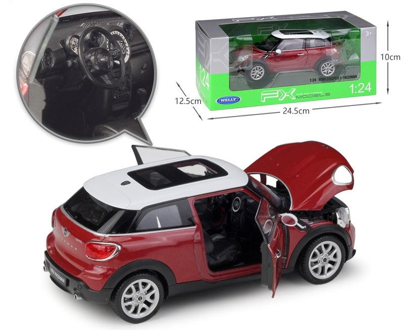 Welly - 1:24 Mini Cooper S Paceman Alloy Model Car - inshobby.com