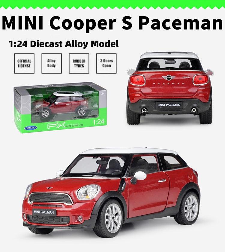 Welly - 1:24 Mini Cooper S Paceman Alloy Model Car - inshobby.com