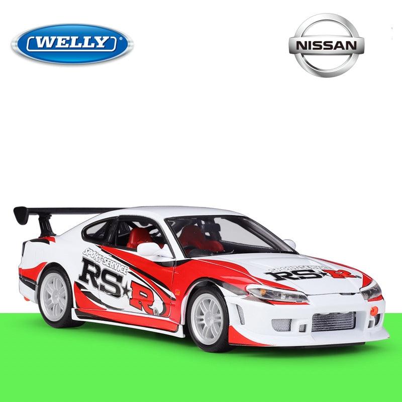 Welly - 1:24 Nissan Silvia S15 RS-R Alloy Model Car