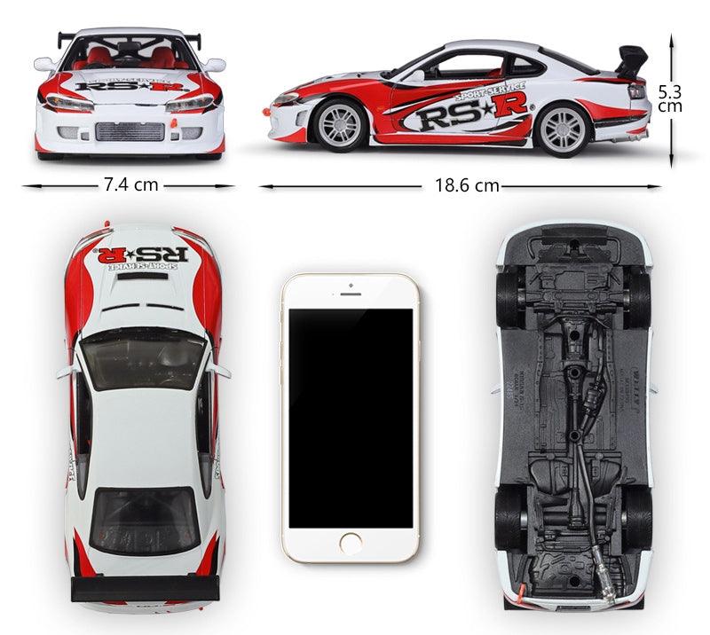 Welly - 1:24 Nissan Silvia S15 RS-R Alloy Model Car - inshobby.com