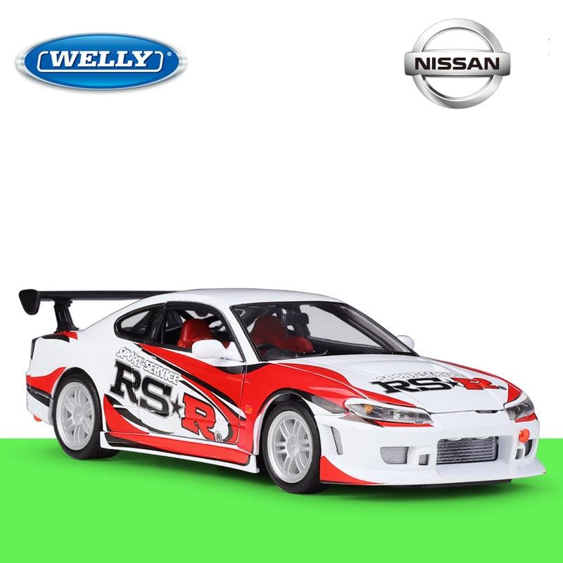Welly - 1:24 Nissan Silvia S15 RS-R Alloy Model Car - inshobby.com