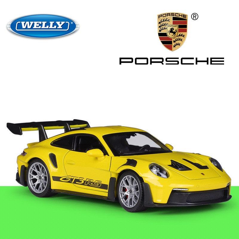 Welly - 1:24 Porsche 911 GT3 RS (992) Alloy Model Car - inshobby.com