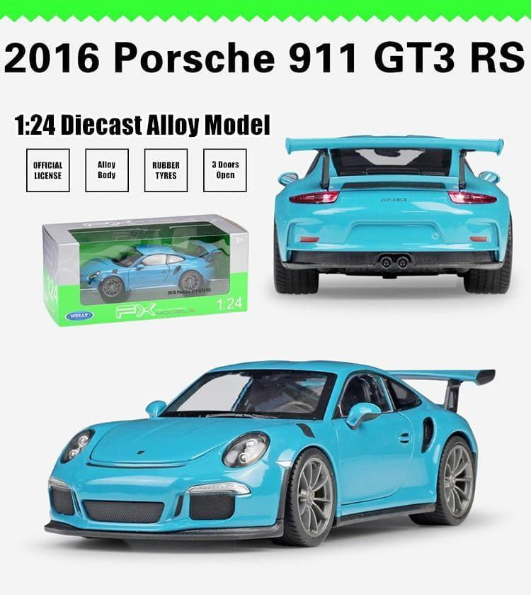 1:24 Porsche 911 GT3 RS Alloy Model Car