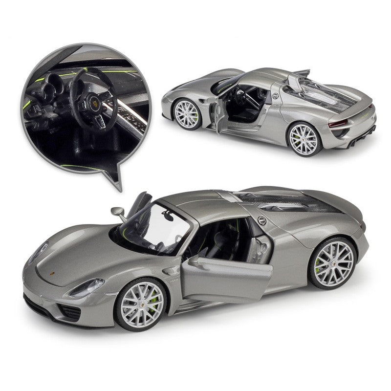 1:24 Porsche 918 Spyder Alloy Model Car