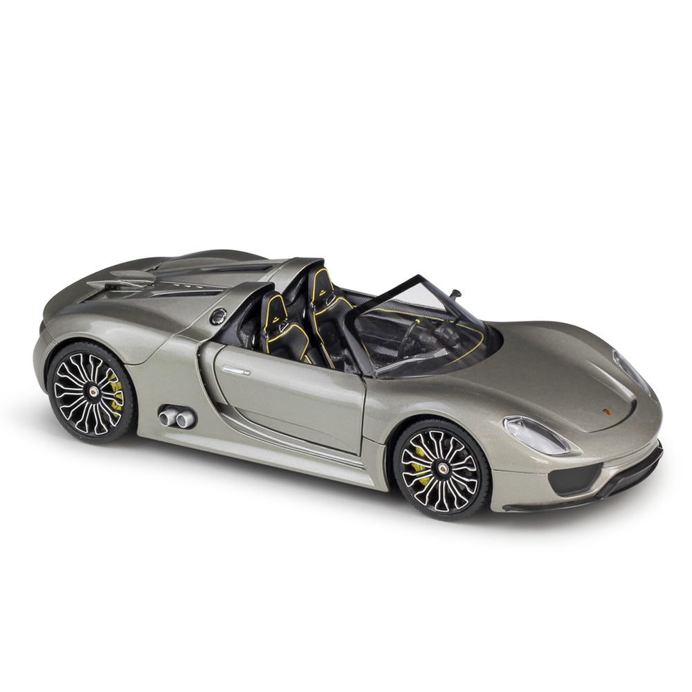 1:24 Porsche 918 Spyder Alloy Model Car