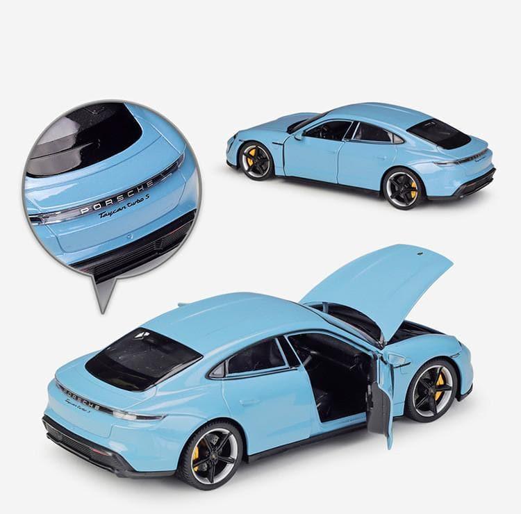 Welly - 1:24 Porsche Taycan Turbo S Alloy Model Car - inshobby.com