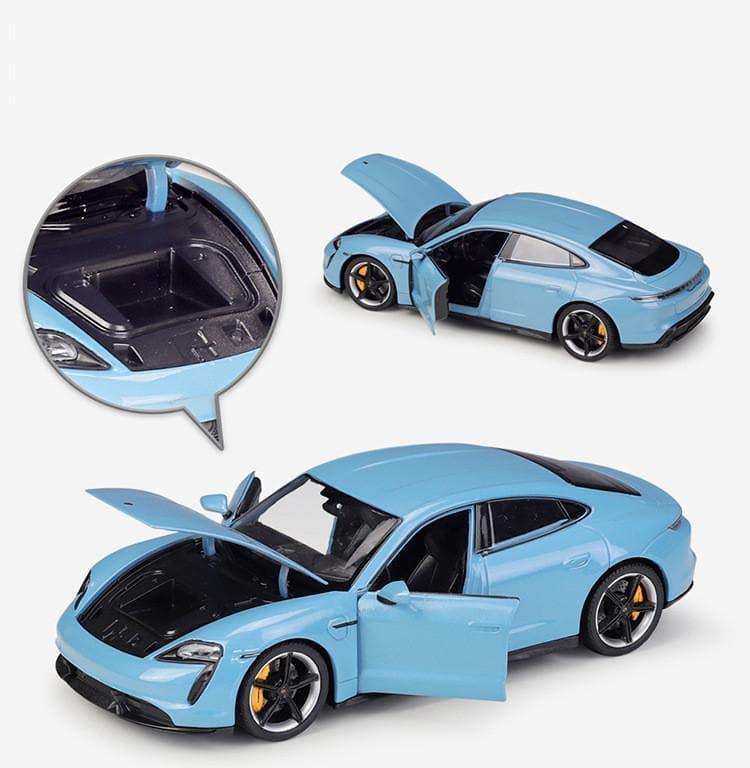 Welly - 1:24 Porsche Taycan Turbo S Alloy Model Car - inshobby.com