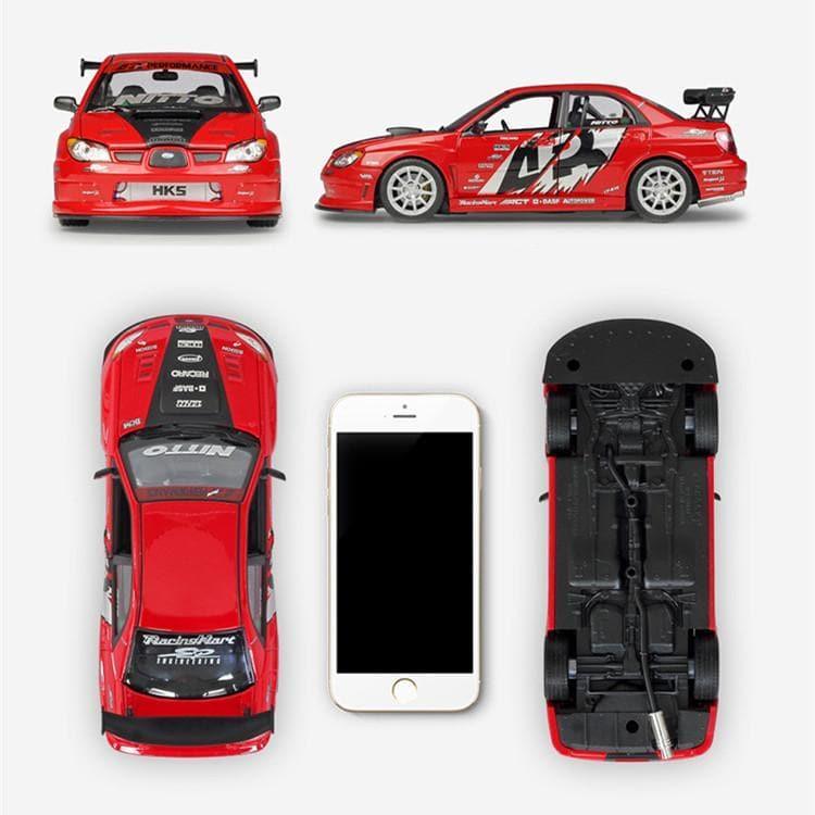 Welly - 1:24 Subaru Impreza WRX STI APR Alloy Model Car