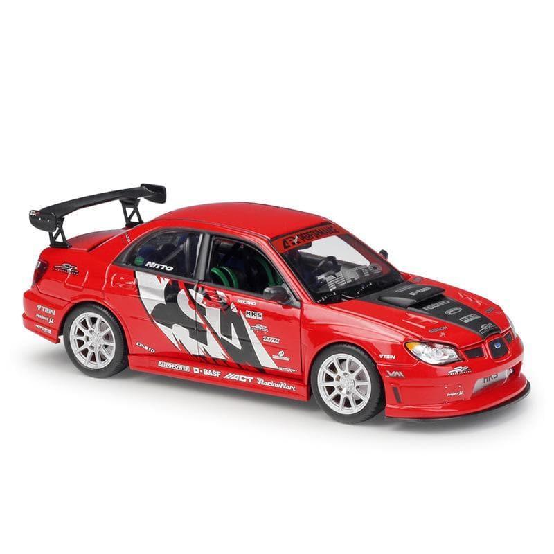 Welly - 1:24 Subaru Impreza WRX STI APR Alloy Model Car