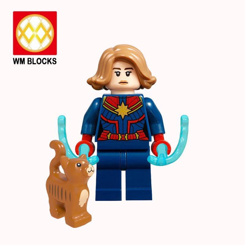 WM Blocks - Captain Marvel Minifigure