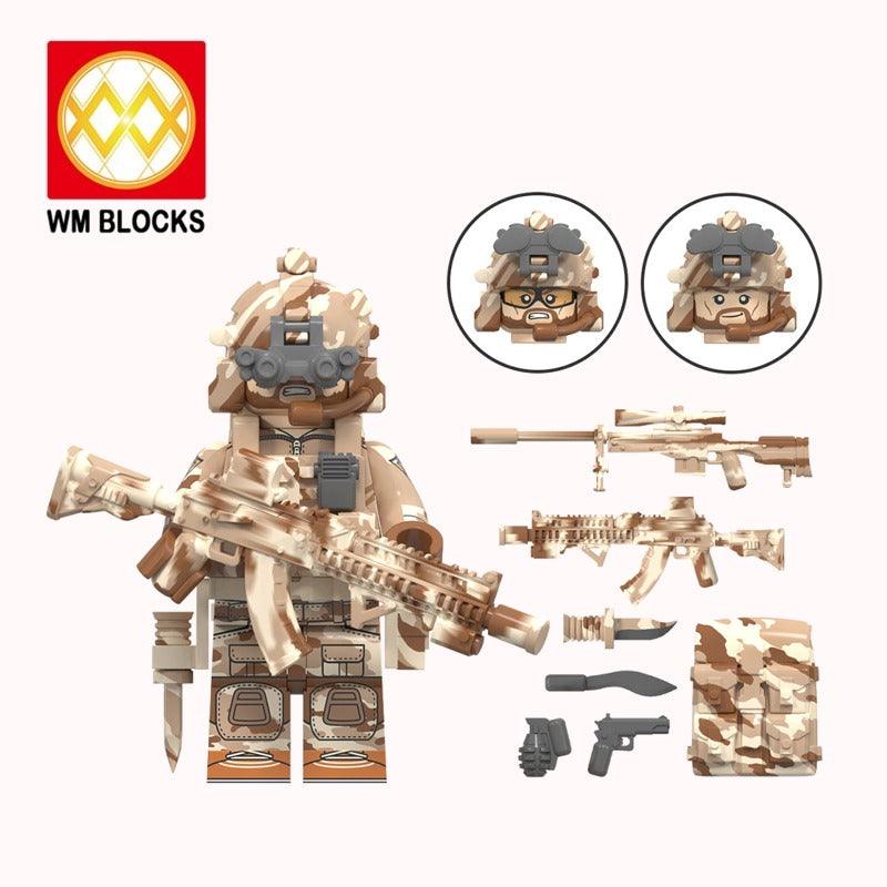 WM Blocks - Squad Team Navy Seals Minifigure