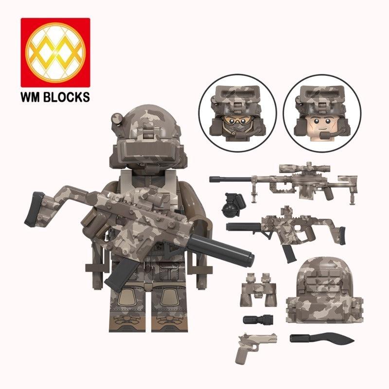 WM Blocks - Squad Team SSO Special Forces Minifigure