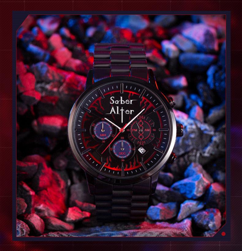 Xingyunshi - Fate/Stay Night Saber Alter Quartz Wristwatch - inshobby.com