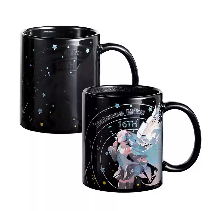 Xingyunshi - Hatsune Miku Thermo Color Change Ceramic Coffee Mug - inshobby.com